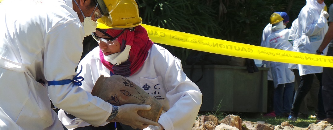 Egyptian Hertiage Rescue Team  Courtesy Prince Claus Fund Deborah Stolk